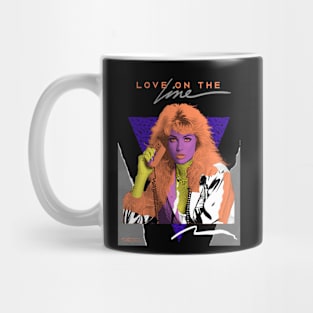 LOVE ON THE LINE 80S STYLE Mug